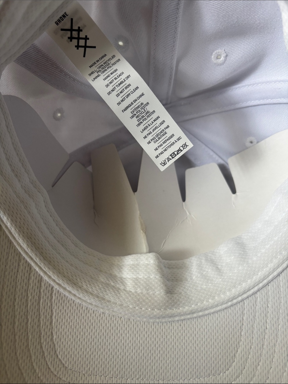 RHONE Everyday Hat in White ~ NWT - Picture 5 of 5